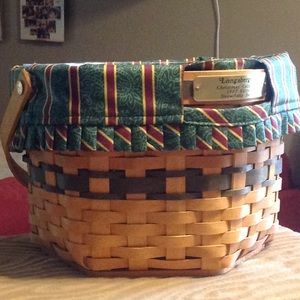 EUC 1997 Snowflake Longaberger Basket